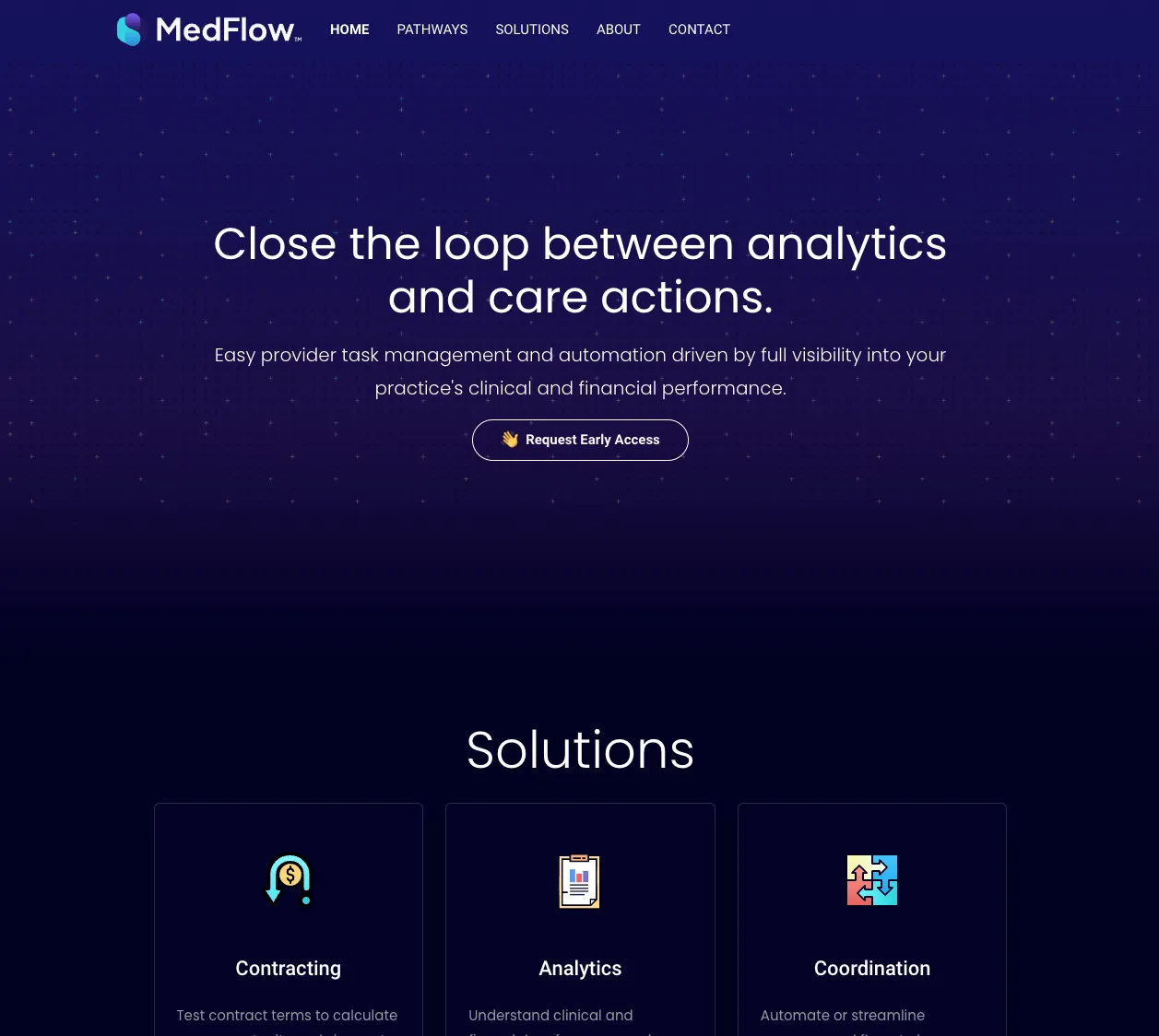 MedFlow&#x27;s Website