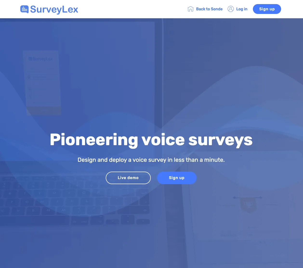 SurveyLex&#x27;s Website